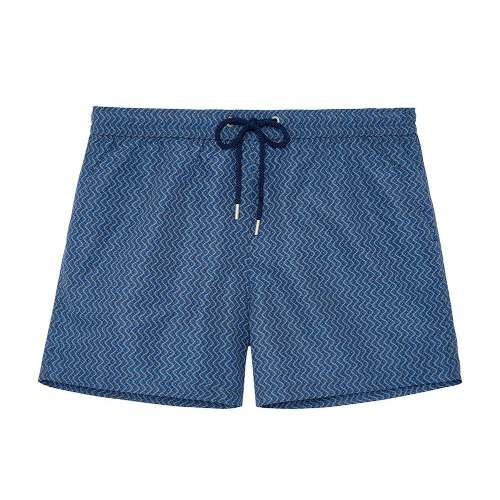 HOM Swimwear Morny navy blue swimshort