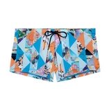 HOM Swimwear Port Cros blue swim boxer