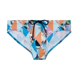 HOM Swimwear Port Cros blue swim brief