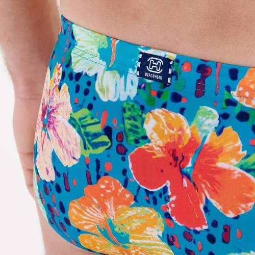 HOM Swimwear Dino aqua swim brief