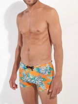 HOM Swimwear Gigaro orange swim boxer