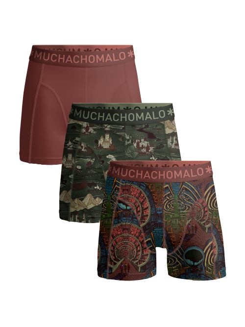 Muchachomalo Imagination red cotton boxer short