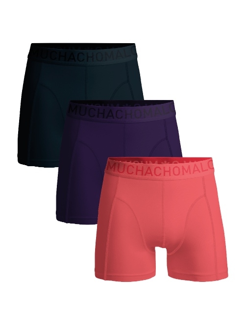Muchachomalo Solid  black sport boxershort