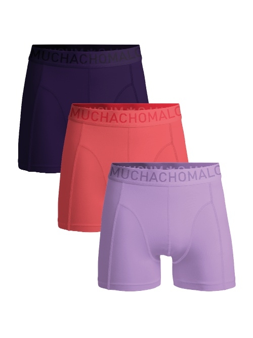 Muchachomalo Solid  purple sport boxershort