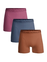 Muchachomalo Solid  orange cotton boxer short