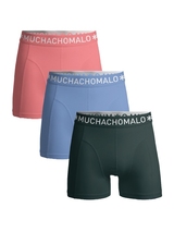 Muchachomalo Solid  green cotton boxer short