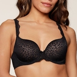 LingaDore Daily Basic black/powder padded bra