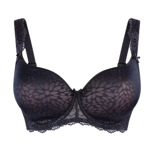 LingaDore Daily Basic black/powder padded bra