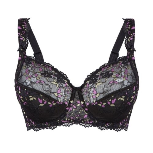 LingaDore Daily Full Coverage black non-padded bra