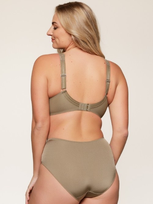 LingaDore Daily Basic green high waist brief