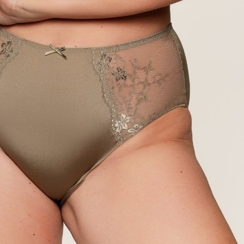 LingaDore Daily Basic green high waist brief