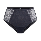 LingaDore Daily Basic black/powder high waist brief