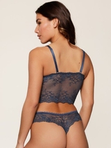 LingaDore Daily Basic navy blue thong