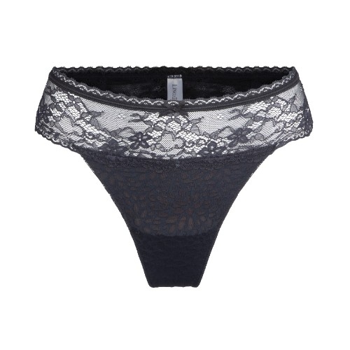 LingaDore Daily Basic black/powder thong