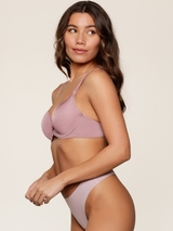 LingaDore Daily Basic mauve thong