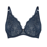 LingaDore Sparkling Blue navy blue non-padded bra