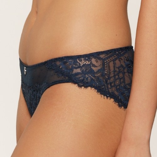 LingaDore Sparkling Blue navy blue brief