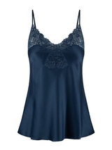LingaDore Sparkling Blue navy blue slipdress