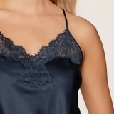 LingaDore Sparkling Blue navy blue slipdress