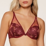 LingaDore Beautiful Bordeaux port padded bra