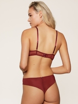 LingaDore Beautiful Bordeaux port thong