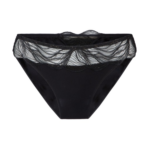 LingaDore Golden Glamour black brief