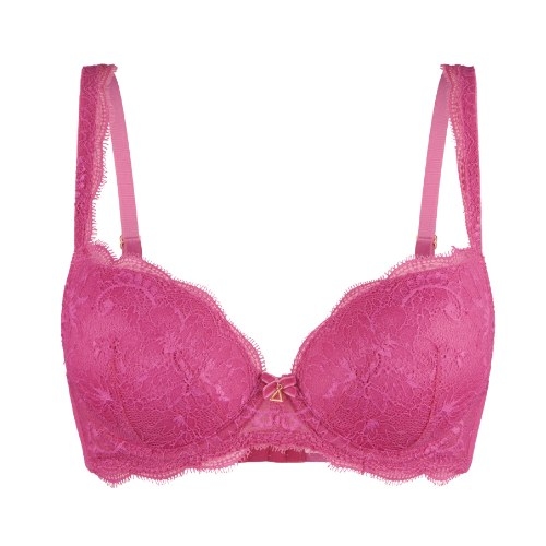 LingaDore Pink Sensation pink push up bra