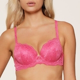 LingaDore Pink Sensation pink push up bra