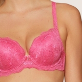 LingaDore Pink Sensation pink push up bra