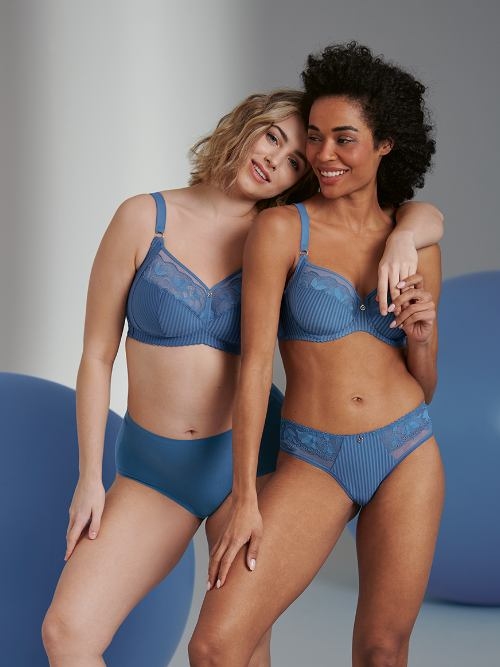 Rosa Faia Sita blue non-padded bra