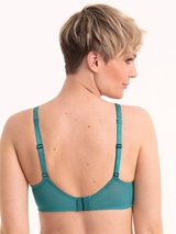 Rosa Faia Fleur green padded bra
