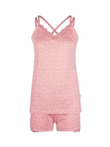 Charlie Choe Pink Cocktail pink/print shortama