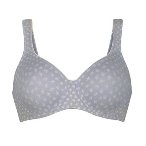 Rosa Faia Twin Art grey/blue non-padded bra