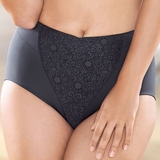 Anita Flora anthracite high waist brief