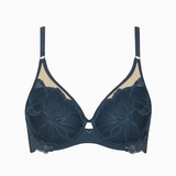 Lisca Charisma navy blue padded bra