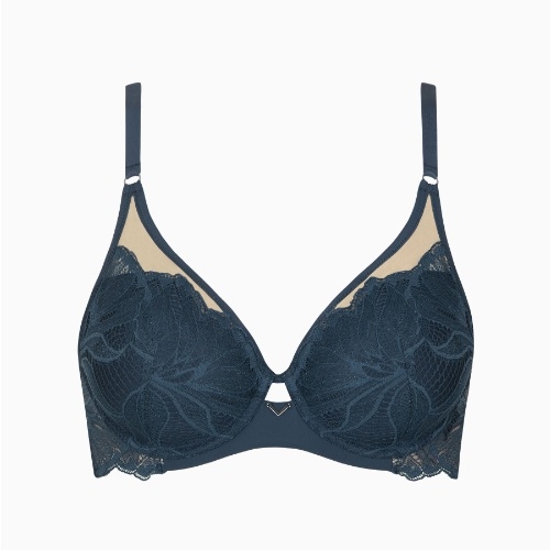 Lisca Charisma navy blue padded bra