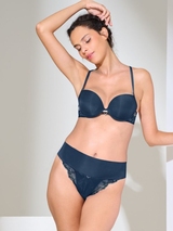 Lisca Charisma navy blue push up bra