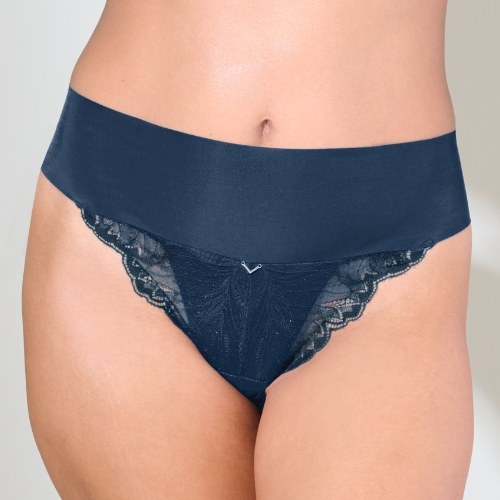 Lisca Charisma navy blue high waist brief