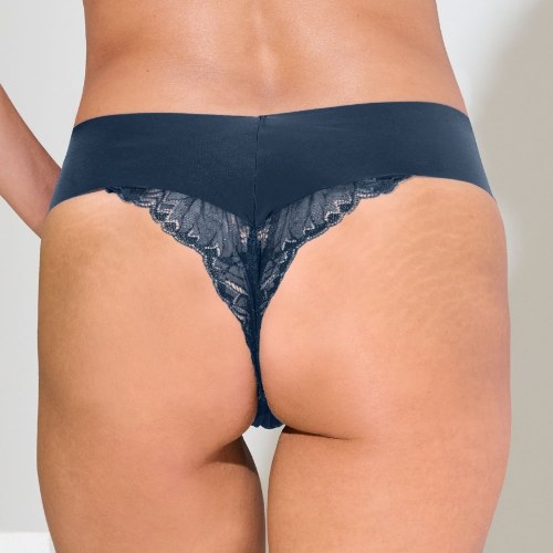 Lisca Charisma navy blue high waist brief
