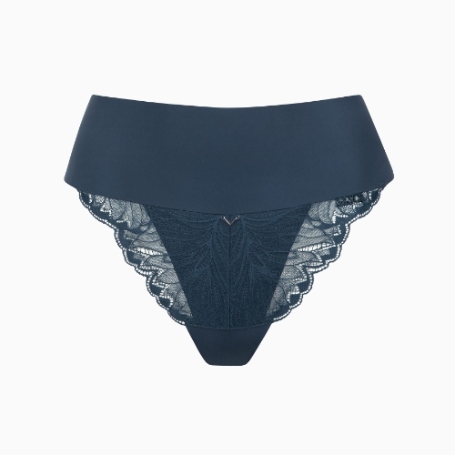 Lisca Charisma navy blue high waist brief