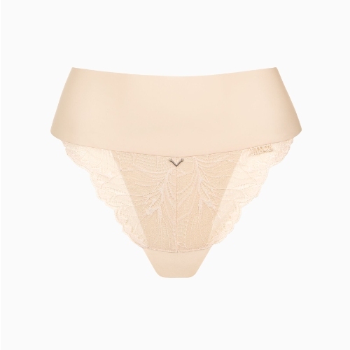 Lisca Charisma ivory high waist brief