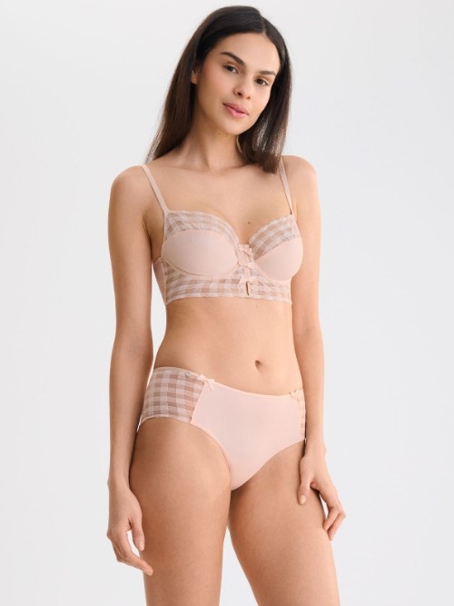 Lisca Infinity apricot/gold non-padded bra