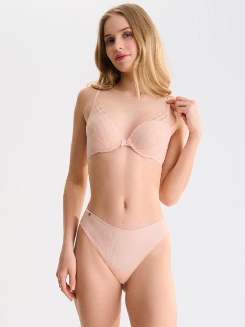 Lisca Infinity apricot/gold push up bra