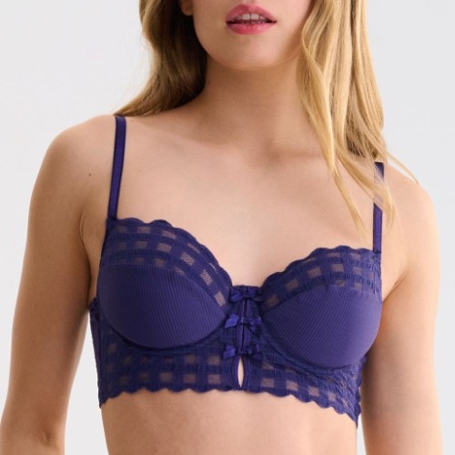 Lisca  purple non-padded bra