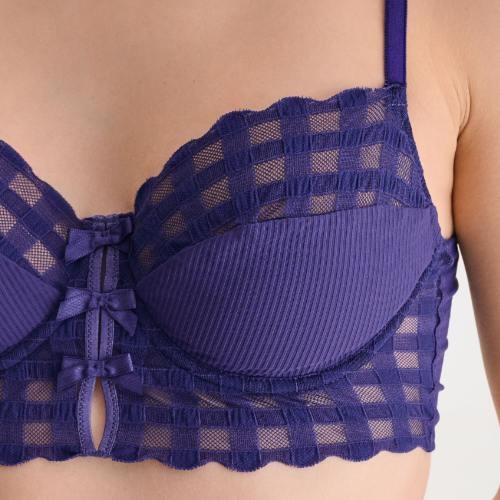 Lisca  purple non-padded bra
