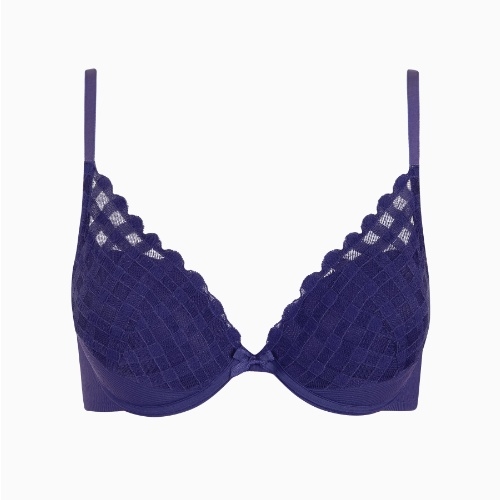Lisca Infinity purple push up bra