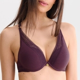 Lisca Ria purple push up bra