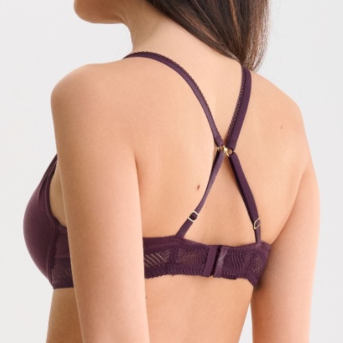 Lisca Ria purple push up bra