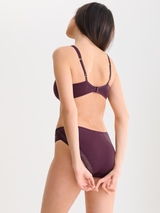 Lisca Ria purple wireless bra