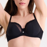 Lisca Ronia black non-padded bra